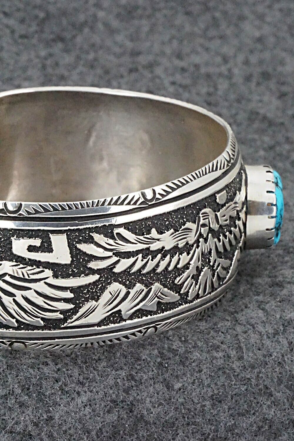Turquoise and Sterling Silver Bracelet - Richard Singer