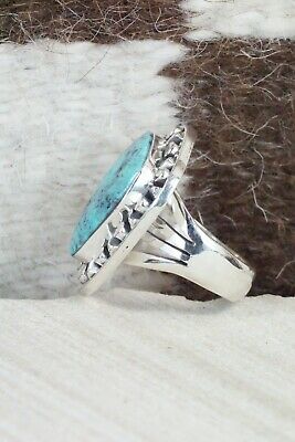 Turquoise & Sterling Silver Ring - Jimson Belin - Size 5.75