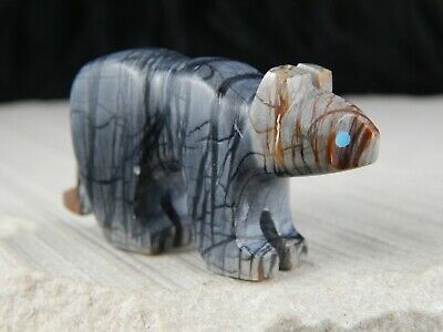 Mountain Lion Zuni Fetish Carving - Cameron Nastacio - High Lonesome Trading