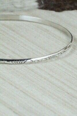 Sterling Silver Bangle - Elaine Tahe