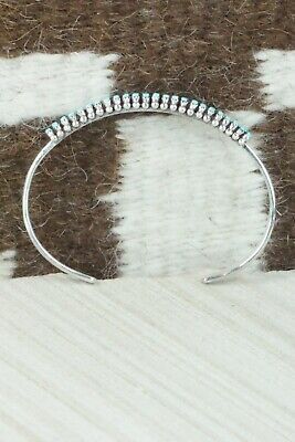 Turquoise & Sterling Silver Bracelet - Irma Unkestine