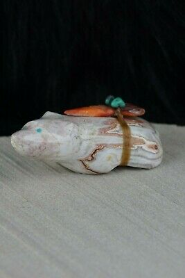 Badger Zuni Fetish Carving - Daphie Quam - High Lonesome Trading