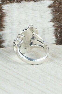 Turquoise & Sterling Silver Ring - Irvin Tsosie - Size 9.25
