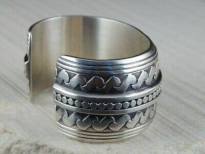 Bracelet - Sterling Silver - Raymond Delgarito - Navajo - Native American - High Lonesome Trading
