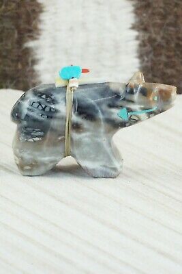 Bear Zuni Fetish Carving - Stewart Alanzo