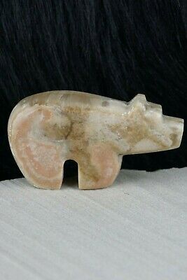 Bear Zuni Fetish Carving - Bernard Laiwakete - High Lonesome Trading