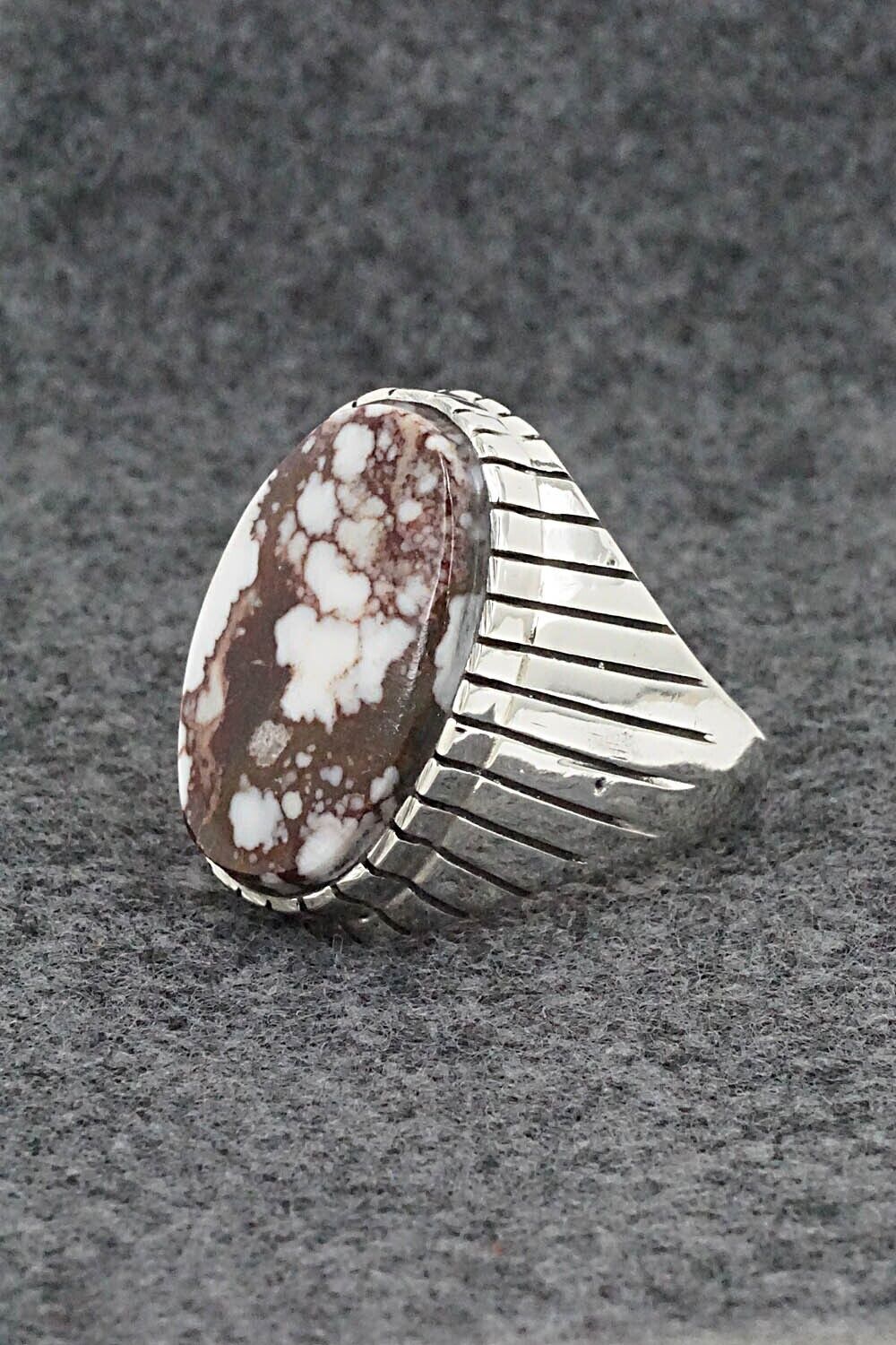 Wild Horse & Sterling Silver Ring - Trevor Jack - 13