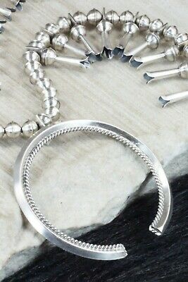 Sterling Silver Squash Blossom - Thomson Willie