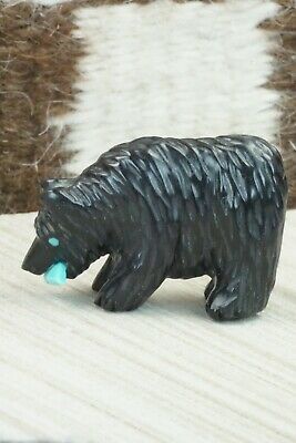 Bear Zuni Fetish Carving - Andres Quandelacy