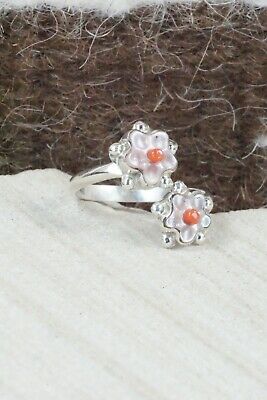 Mother of Pearl & Sterling Silver Ring - Tamara Pinto - Size 7