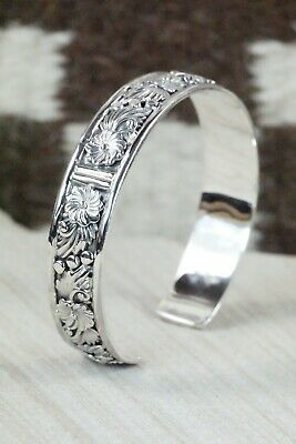 Sterling Silver Floral Bracelet - Tom Dinesto