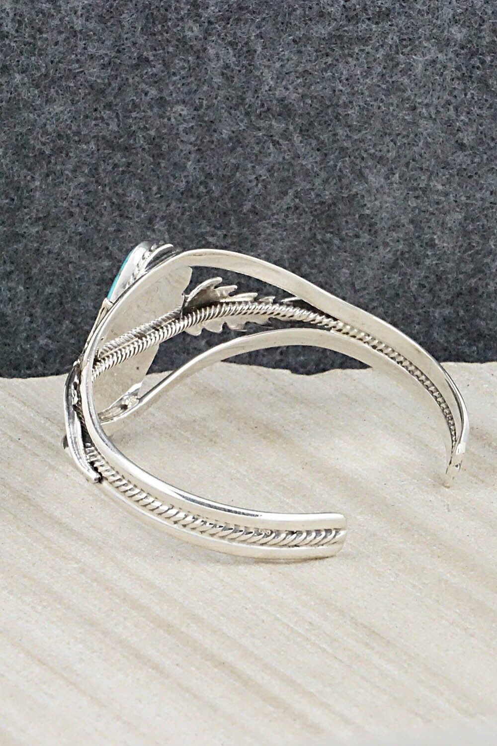 Turquoise & Sterling Silver Bracelet - Andrew Vandever