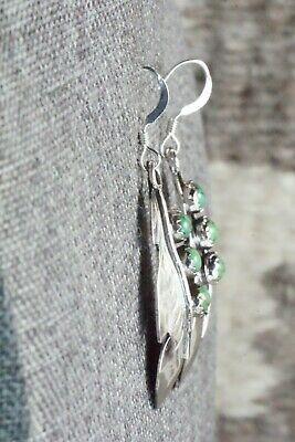 Turquoise & Sterling Silver Earrings - Genevieve Francisco