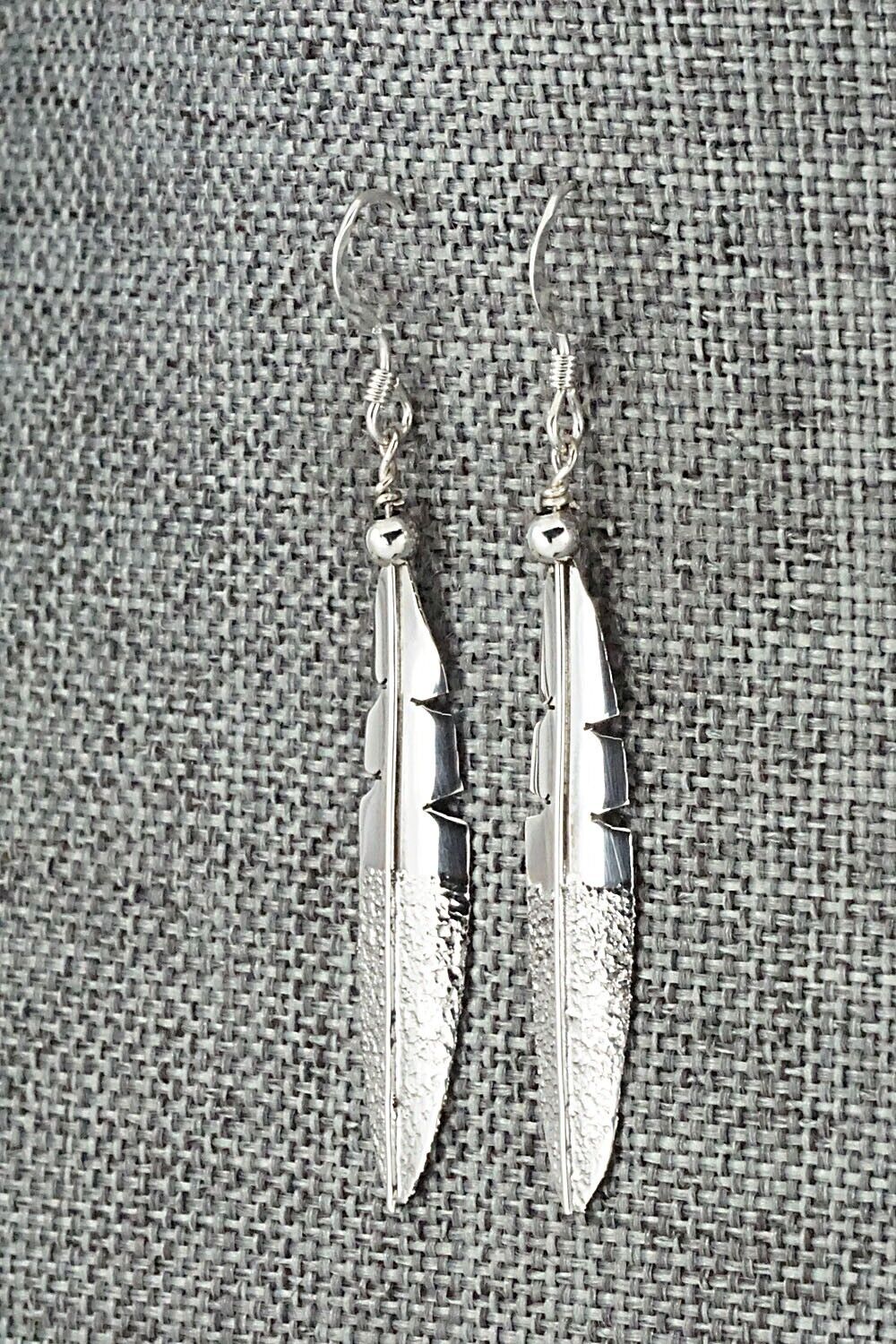 Sterling Silver Earrings - Marvin Arviso
