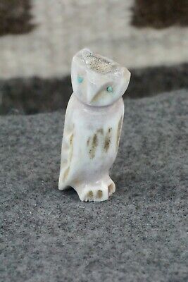 Owl Zuni Fetish Carving - Brandon Phillips