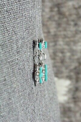 Turquoise & Sterling Silver Earrings - Wayne Johnson Jr.