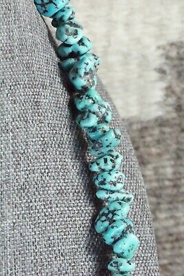 Turquoise & Sterling Silver Necklace - Louise Joe