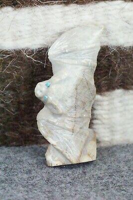 Bat Zuni Fetish Carving - Derrick Kaamasee - High Lonesome Trading
