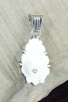 Turquoise and Sterling Silver Pendant - Daniel Benally