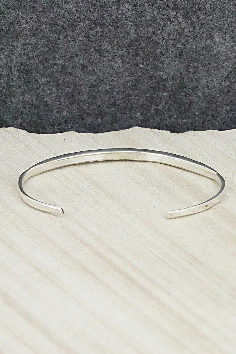 Turquoise & Sterling Silver Bracelet - Jeanette Chavez