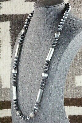 Sterling Silver Navajo Pearl Necklace - Preston Haley