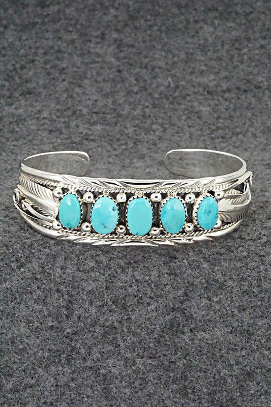 Turquoise & Sterling Silver Bracelet - Davey Morgan