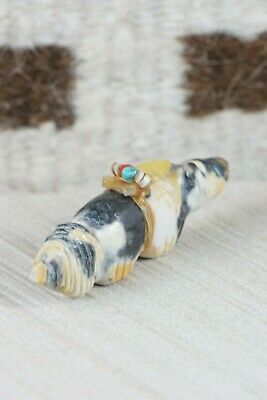 Wolf Zuni Fetish Carving - Peter Gasper - High Lonesome Trading