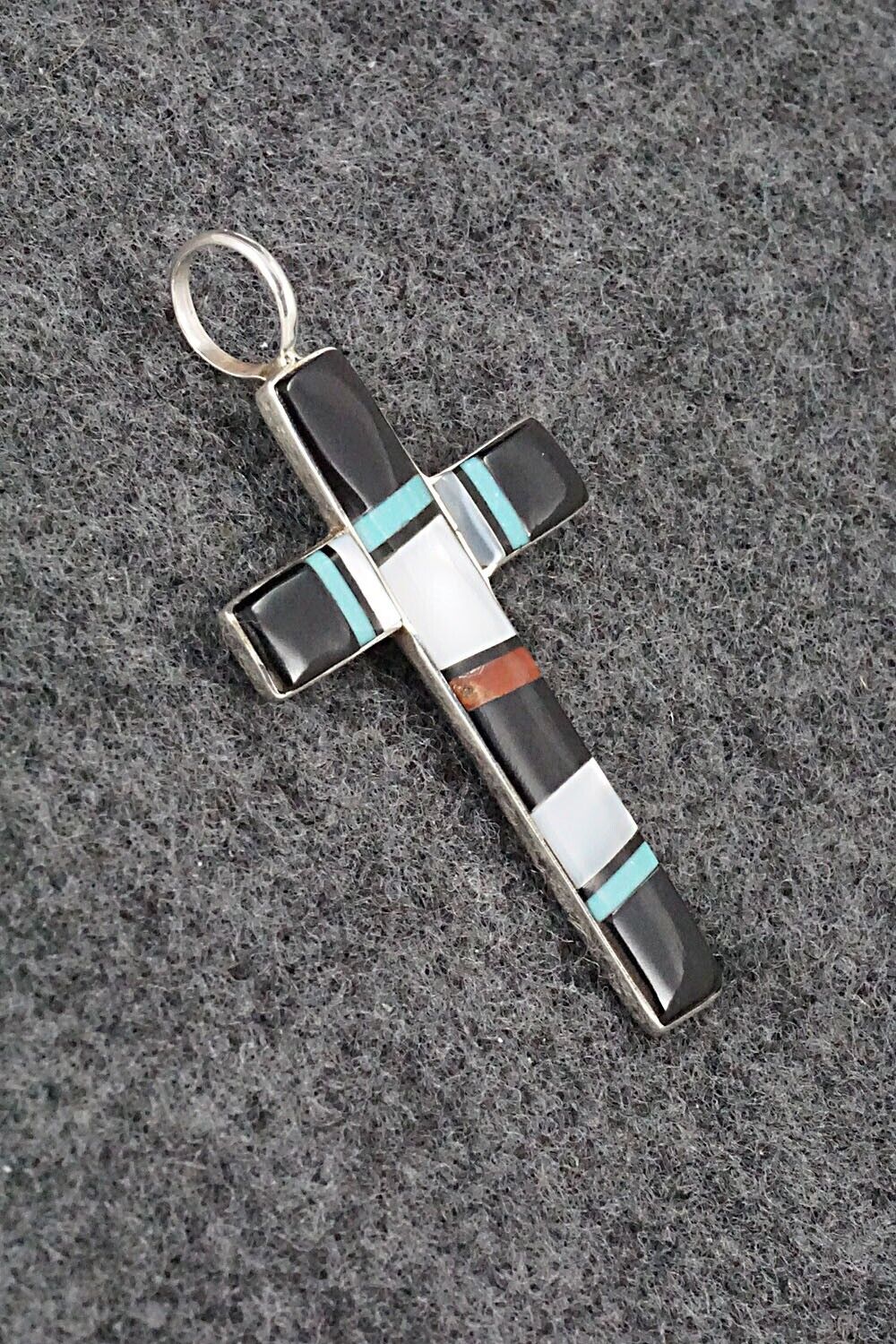 Multi Stone & Sterling Silver Pendant - Bobby Sanchez