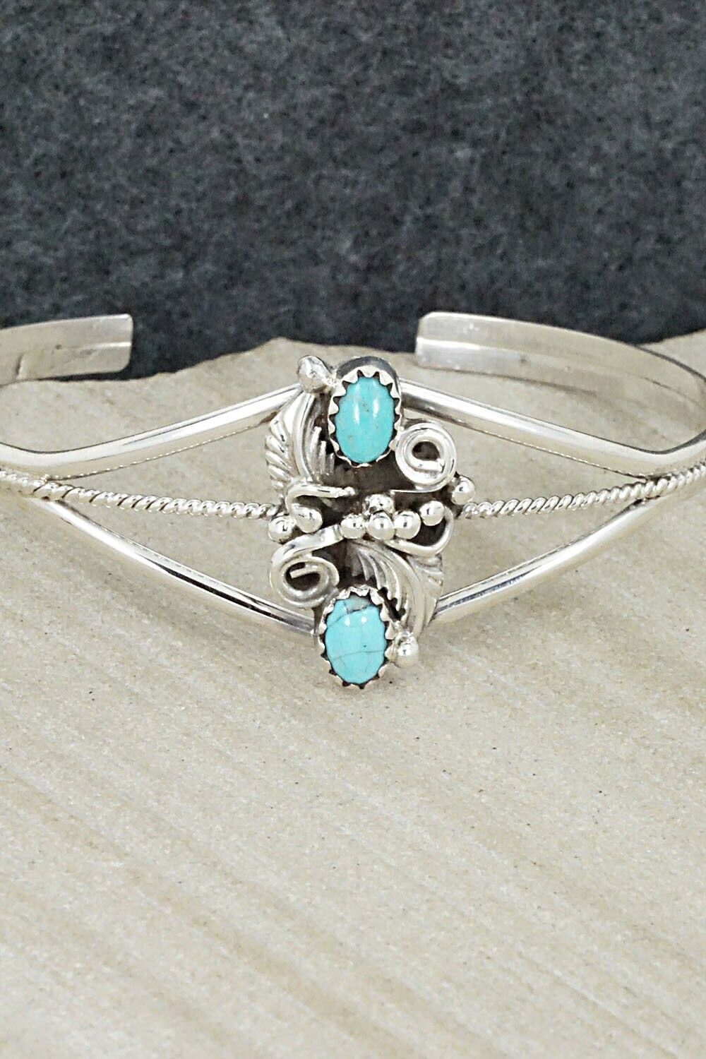 Turquoise & Sterling Silver Bracelet - William Begay