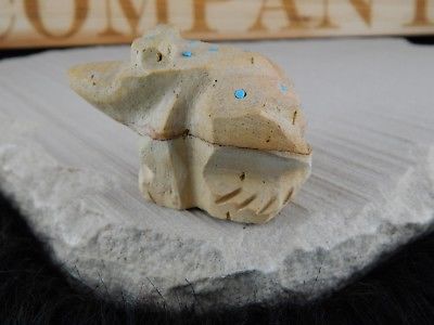 Frog Zuni Fetish Carving - Native American - High Lonesome Trading