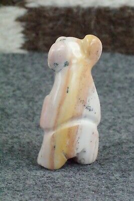 Bear Zuni Fetish Carving - Reynold Lunasee
