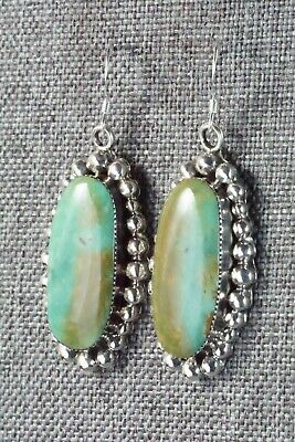 Turquoise & Sterling Silver Earrings - Sheena Jack