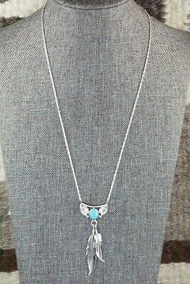 Turquoise & Sterling Silver Necklace - Sharon McCarthy