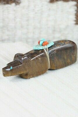 Bear Zuni Fetish Carving - Kyle Mahooty - High Lonesome Trading