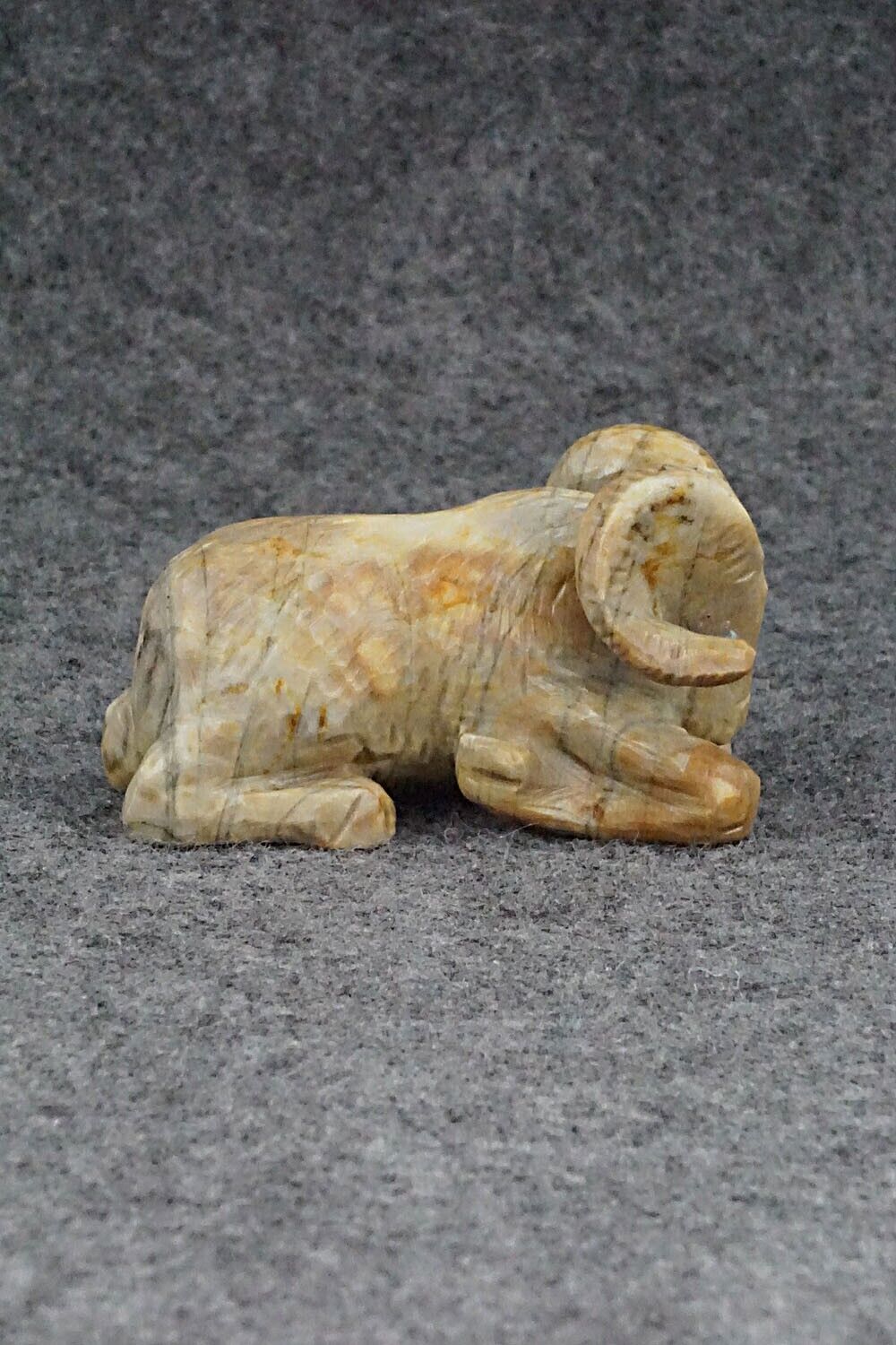 Ram Zuni Fetish Carving - Wilfred Cheama
