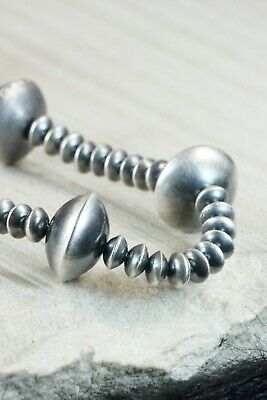 Navajo Sterling Silver Pearl Necklace - Tonisha Haley