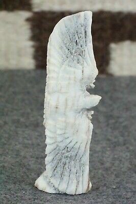 Eagle Zuni Fetish Carving - Lewis Malie Jr. - High Lonesome Trading