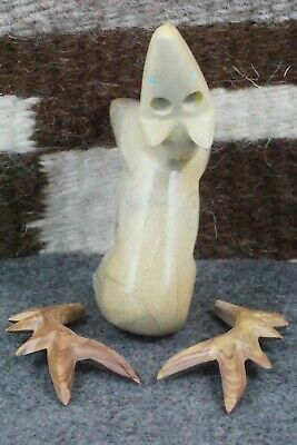 Caribou Zuni Fetish Carving - Enrike Leekya