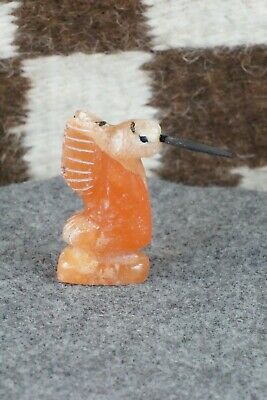 Humming Bird Zuni Fetish Carving - Justin Red Elk