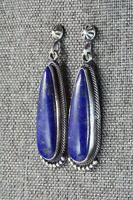 Lapis & Sterling Silver Earrings - Verley Betone