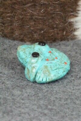 Frog Zuni Fetish Carving - Reynold Lunasee