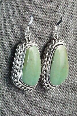 Turquoise & Sterling Silver Earrings - Sharon McCarthy
