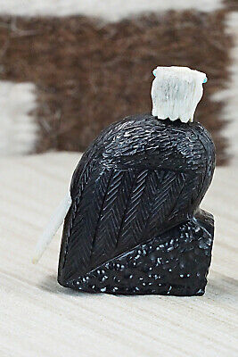 Bald Eagle Zuni Fetish Carving - Mike Tucson