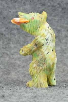 Bear Zuni Fetish Carving - Andres Quandelacy