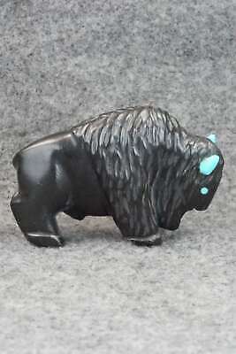 Buffalo Zuni Fetish Carving - Andres Quandelacy