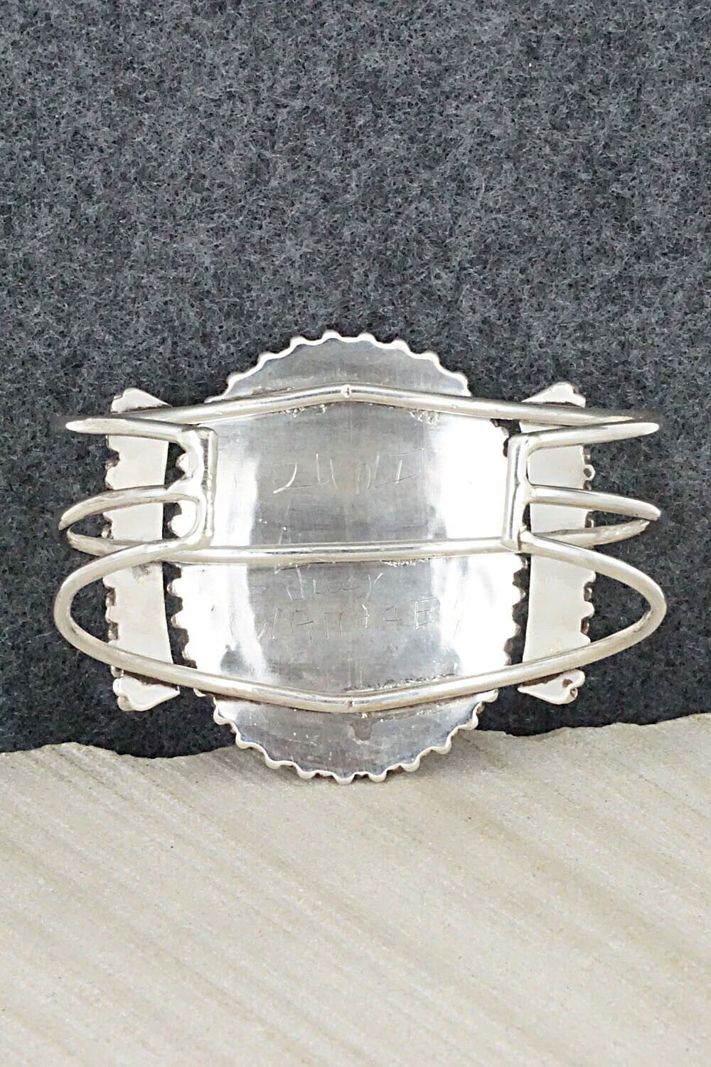Turquoise & Sterling Silver Bracelet - Judy Wallace