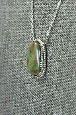 Navajo Turquoise & Sterling Silver Necklace - Annie Spencer
