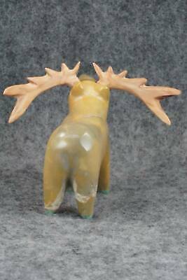 Elk Zuni Fetish Carving - Enrike Leekya