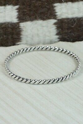Sterling Silver Bangle - Elaine Tahe