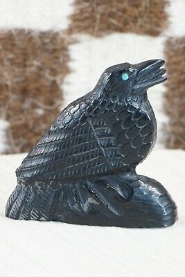 Crow Zuni Fetish Carving - Derrick Kaamasee